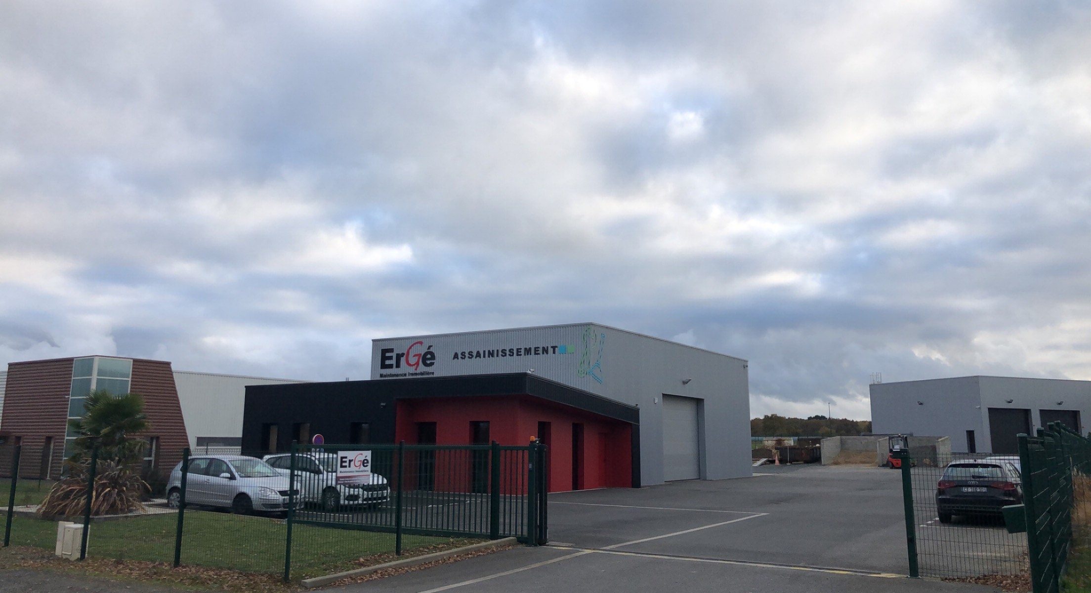 Bâtiment entreprise Erge assainissement