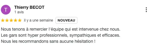 Avis gmb ergé débouchage 1