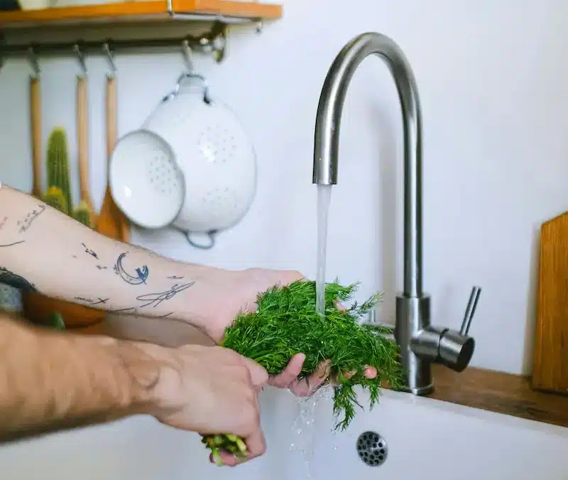 Débouchage d'évier